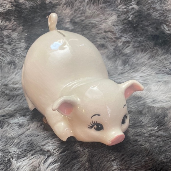 Vintage Piggy Bank Ceramic Pig - Picture 1 of 16